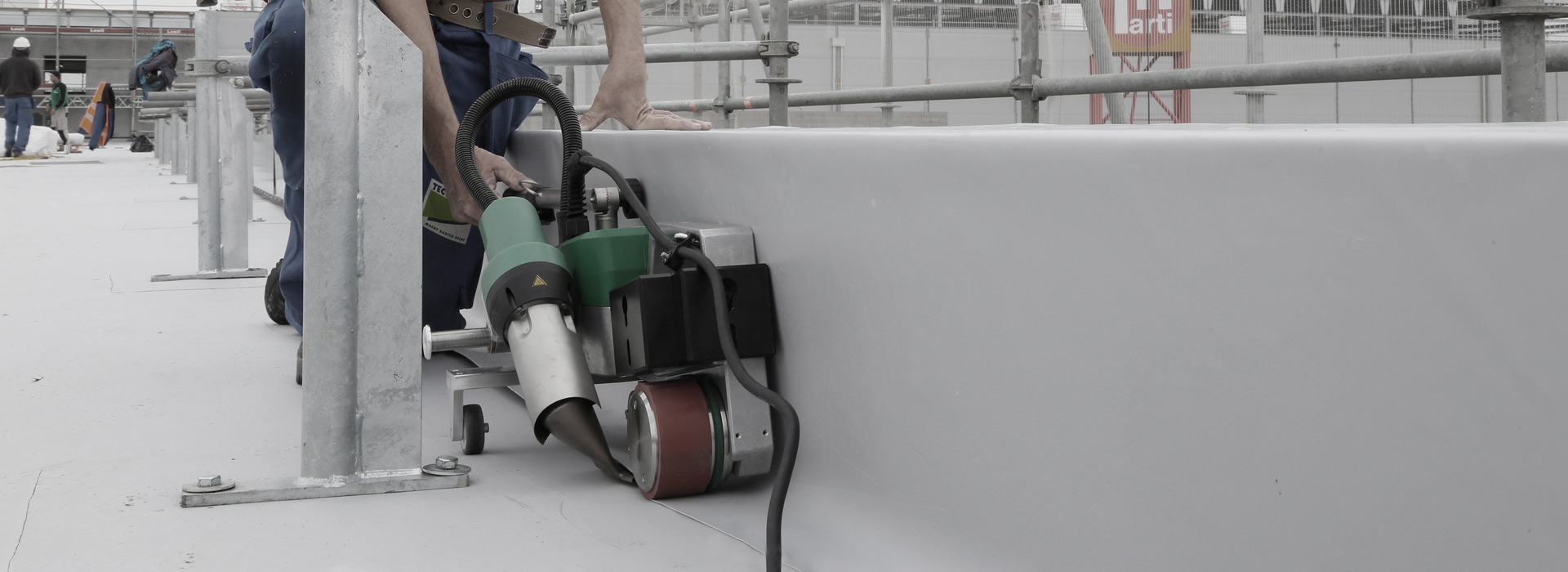 Soldagem Cobertura TPO e PVC